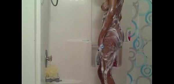 EXGF Amber in the Shower